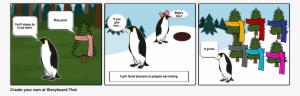 Penguin And Pinecone - Cartoon