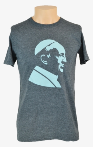 Pope Francis T-shirt, Heather Grey - Mission Tee