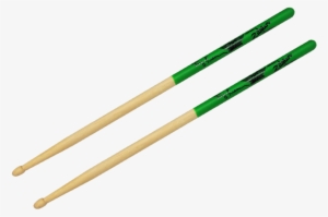 Zildjian Joey Kramer Drumsticks Green Dip Wood Tip