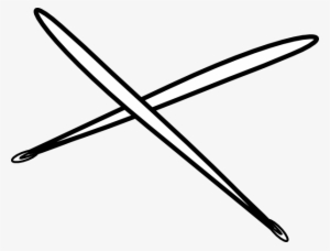 Png Royalty Free Stock Stick White Clip Art At Clker - Drum Stick Black And White