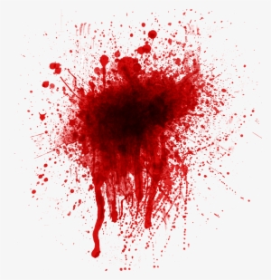 Blood Splat Clipart - Blood Splatter
