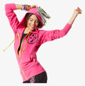 Zumba Dancing Girl Png