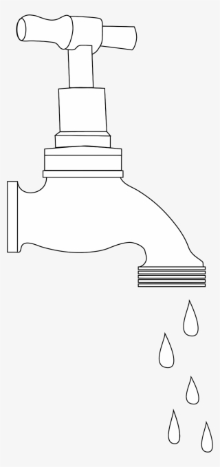 This Free Icons Png Design Of Dripping Tap Line Art