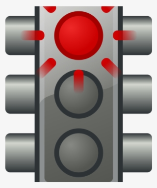 Street Light Clipart Pool - Traffic Light Red