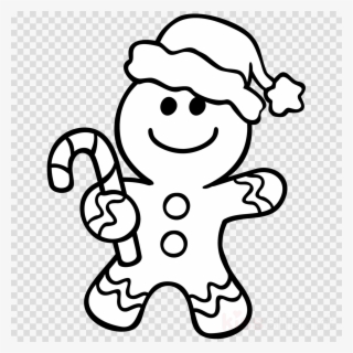 Download Gingerbread Man Coloring Page Clipart The - Christmas Gingerbread Man Coloring Pages