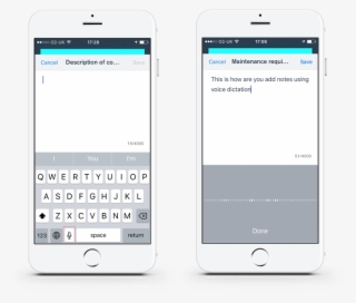 On The Device Keyboard, Simply Select The Microphone