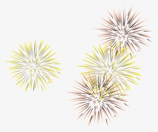Diwali Firecracker Png Transparent Image - Firework Vector Png Yellow