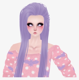 Harley Quinn Hair Png - Hime Cut