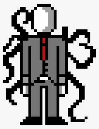 Slenderman - Slender Man Pixel