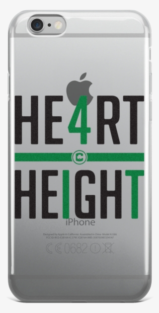 Heart Over Height It4 Iphone 5/5s/se, 6/6s, 6/6s Plus - We Are Born Makers