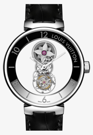 Louis Vuitton Conjures A Little Mystery With The 'tambour - Louis Vuitton Tambour Moon Mystérieuse Flying Tourbillon