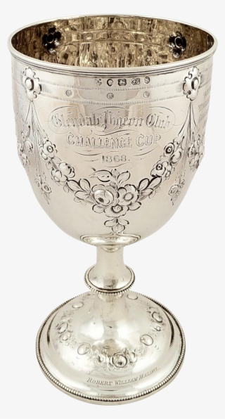 Antique Victorian Sterling Silver Trophy / Cup - Bracelet