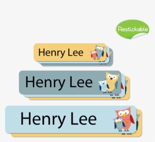 Restickable And Eco Friendly - Label