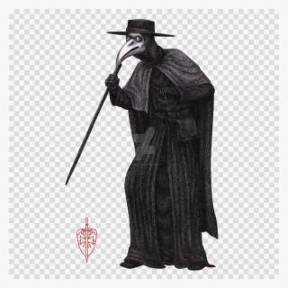 Black Death Doctors Png Clipart Black Death Plague - Black Plague Doctor Transparent