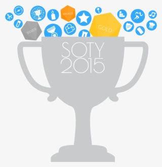 Soty Cup - Technical Trophy Transparent Background