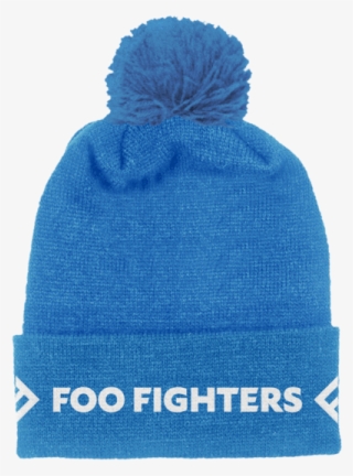 Blue Foldover Beanie - Foo Fighters Purple Foldover Beanie