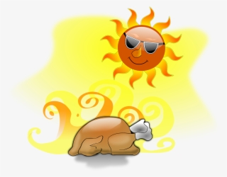 Hot Sun Pics 20, Buy Clip Art - Turkey In Sun