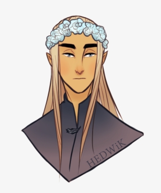 Flowercrown Thranduil By Hedwik &lt - Thranduil