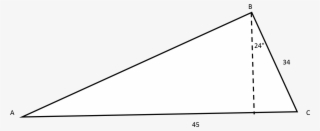 Black Triangle Shape Png - Triangle