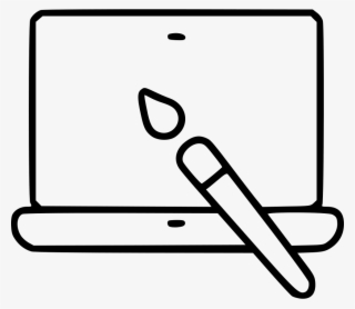 Png File Svg - Transparent Background Paintbrush Icon