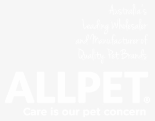 Allpet Australia's Leading Wholesaler And Manufacture