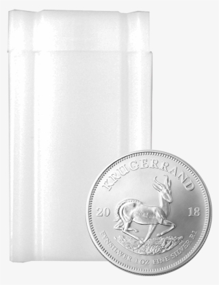 2018 South African Krugerrand 1oz Silver Coins In Tube - Silver
