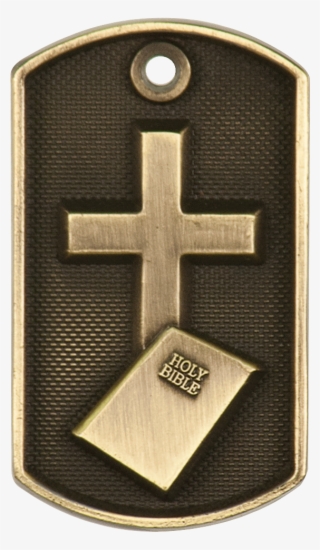 3d Gold Religion Cross Dog Tag