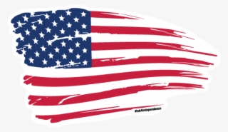 American Flag Graphic Decal 5 X - Live Free Or Die Usa