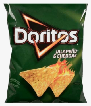Doritos Clipart Cheddar Cheese - Doritos Jalapeno & Cheddar Tortilla Chips
