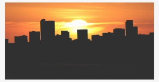 Flat Earth International Conference - Sunset City Vector