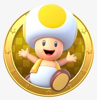 Yellow Toad - Mario Party Star Rush Blue Toad