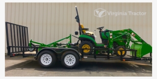 Trailer Package 1025r With Loader, Rotary Cutter And - Rotary Cutter
