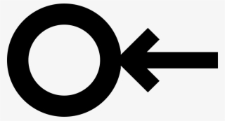 Small Circle Outline With Arrow To The Left Comments - Arrow Outline With Circle