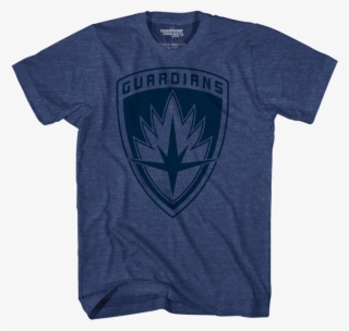 Guardians Of Galaxy T-shirt - Marvel Comics Guardians Of The Galaxy Crest Symbol