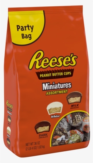 Reese's, Peanut Butter Cups Chocolate Candy Snack Size, - Reese's Peanut Butter Cups