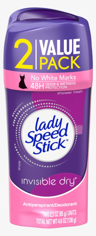 Lady Speed Stick Invisible Dry Antiperspirant Deodorant - Lady Speed Stick Invisible Antiperspirant