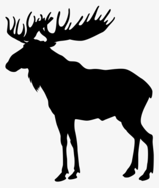 Moose Silhouette Png Clip Art Image - Moose Silhouette Png