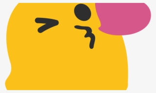 Emoji U1f618 - Svg - Emoji - Kiss T-shirts - Black - 6xl