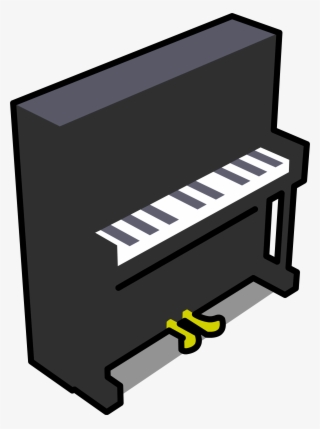 Piano Sprite 008 - Upright Piano Clip Art