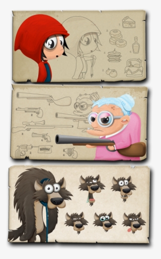 Little Red Riding Hood - Cartoon