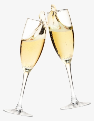 Copas De Champagne Transparente Png Decorativo - Glass Of Wine Cheers