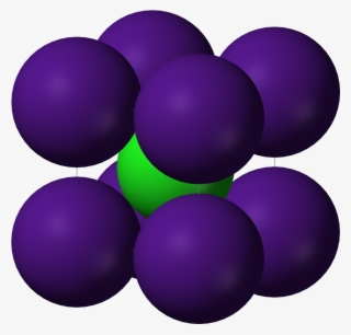 Caesium Chloride Unit Cell 3d Ionic - Ionic Bonding
