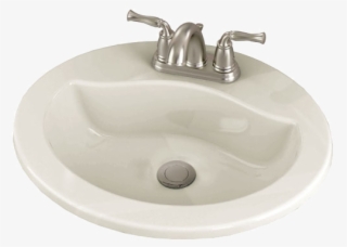 Clean Oval Bathroom Sink - Sink