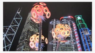 This Monumental 9 Ton Sculpture 'wish' By American - Bank Of China Tower