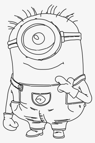 Carl Minion Coloring Pages With Image Fame Detail - Imagens Dos Minions ...