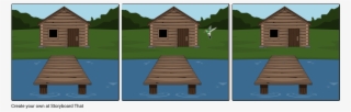 Cuntryside Cabin - Cartoon