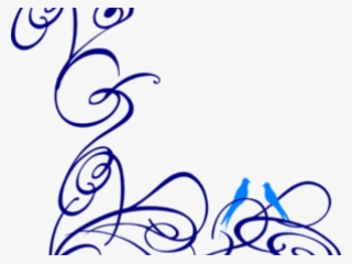 Decorative Line Blue Clipart Decorative Swirl - Swirl Clip Art