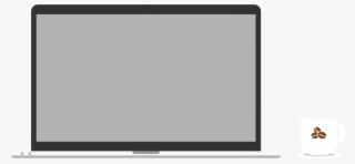 This Free Icons Png Design Of Laptop And Coffee Cup