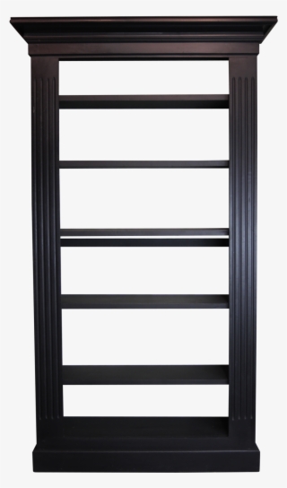 Architectural Painted Open Bookcase - Illustration