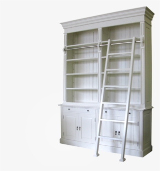French Provincial Two Bay Bookcase - Bookcase